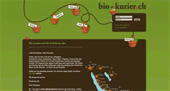 Desktop Screenshot of bio-kurier.ch